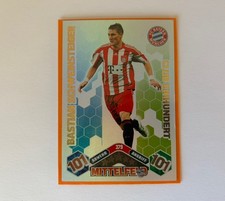 Match Attax 10/11 2010/2011 Bastian Schweinsteiger 379 Club Einhundert 100 RAR