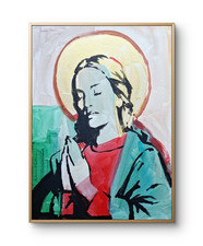 Gemälde "Santa Maria "