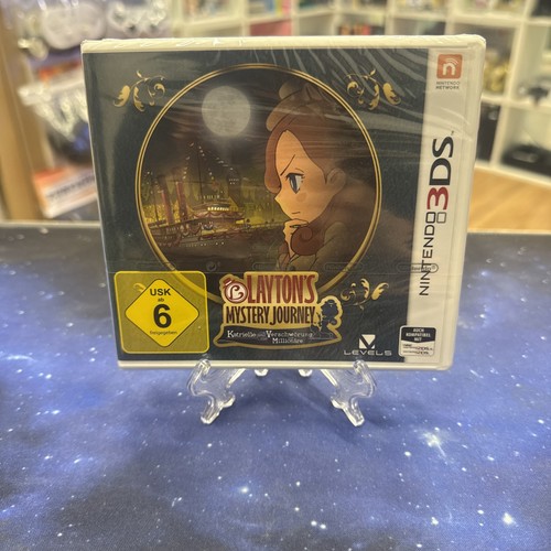Nintendo 3ds layton mystery - layton,