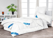 Schlafmond Ganzjahresbett MEDICUS BL 135x200 cm weiß Bettdecke