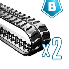 Satz Gummiketten 230x96x36