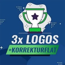 LOGOFLATRATE 3x Logovorschläge, logo kaufen, Logodesign + KORREKTURFLATRATE