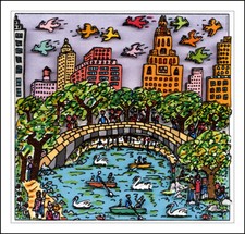 A Central Park for Lovers New York PopArt Kunstdruck Poster Plakat Rizzi 31