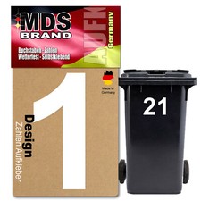 Design 15cm Zahlen Aufkleber |