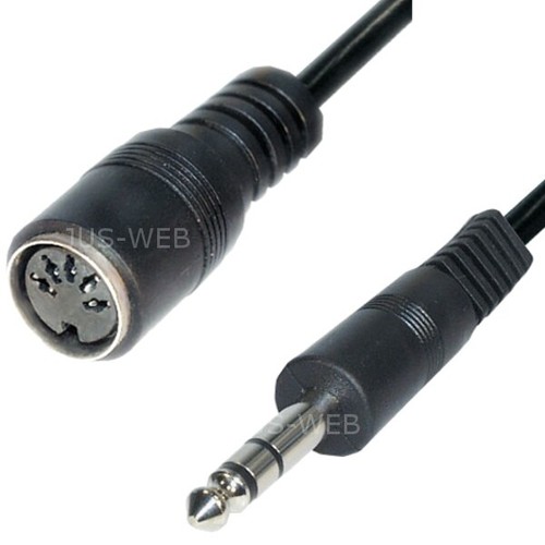 Audio kabel din buchse 6 - din, 6,3mm