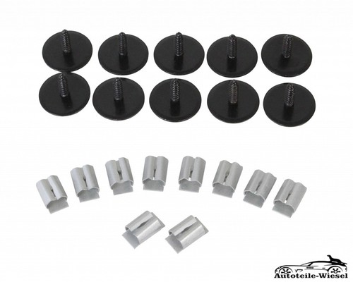 Unterfahrschutz clips set für - clips,