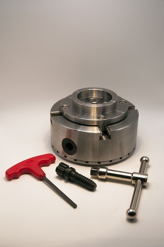 Vierbackenfutter mit 125 - , mm