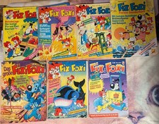 Fix und Foxi 7 Hefte Sammlung 