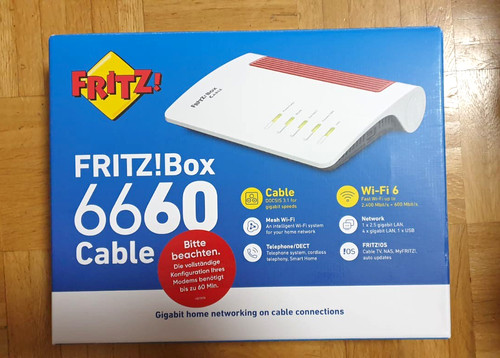 Fritz box 6660 cable - fritz!box, router