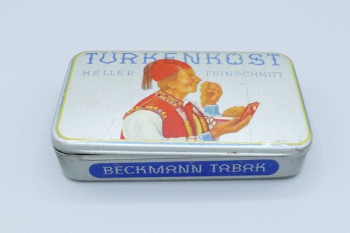 Alte tabak blechdose - alte,
