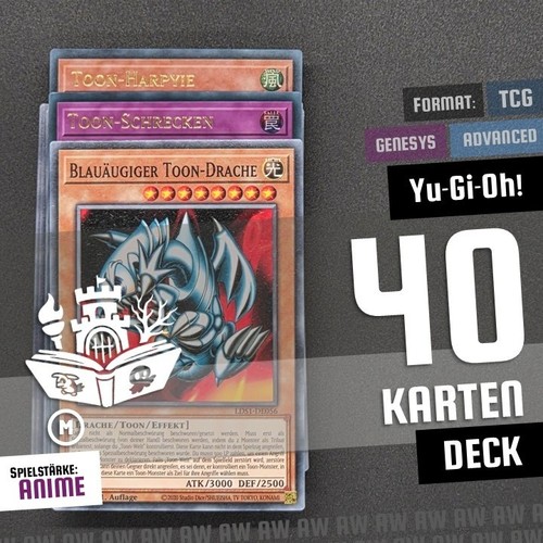 Yugioh toon deck mit - deck,