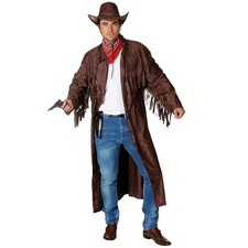 Westernmantel braun Fasching