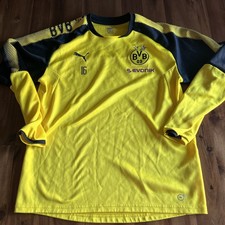 Borussia Dortmund BVB Trikot Puma Gr. L Pullover trainingspulli matchworn #16