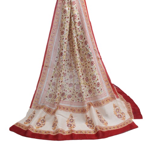 Sushila vintage creme dupatta - sushila,