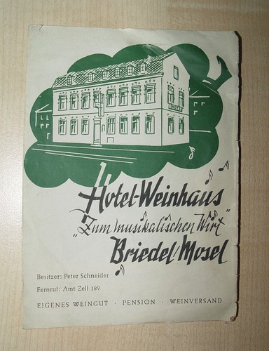 Prospekt hotel weinhaus zum - hotel-weinhaus, "zum