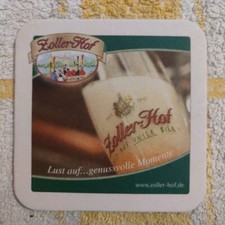 Alter Bierdeckel - Zoller-Hof