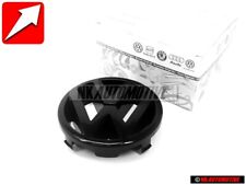 VW Original Vorne Kühlergrill Emblem Logo Zeichen Schwarz - 323853601 041