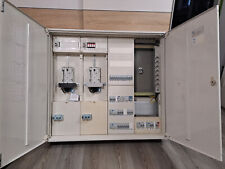 Hager - Zählerschrank 2 Plätze, Verteilung + Medienfeld - 108 TE Aufputz