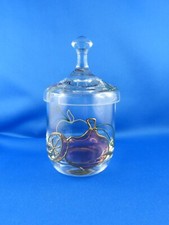 Glas Marmeladendose / Konfitüre Dose mit Deckel