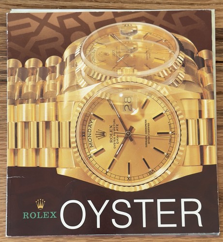 Rolex oyster katalog buch - oyster,