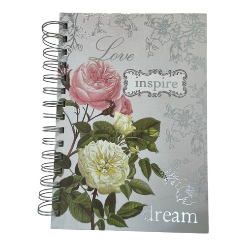 Vintage floral spiral - floral, love