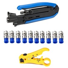 Crimpzange Koaxialkabel für