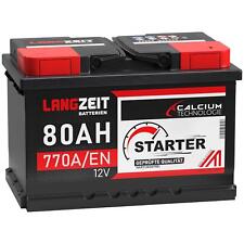 Autobatterie 80Ah 12V