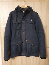 Dreimaster Jacke Parka M Navy blau