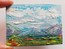 Abstrakt Landschaft Original