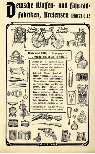 Deutsche waffen und fahrrad - und, fahrrad-
