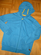 Kapuzen-Sweatjacke von Jako-o Größe 140/146 blau