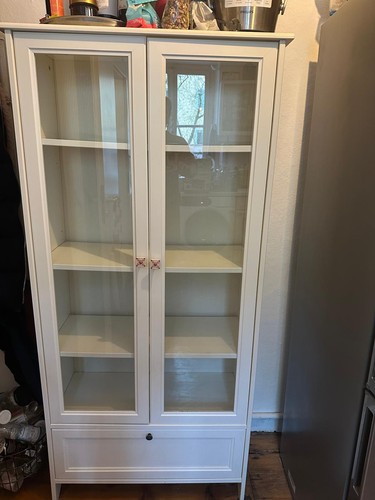 Weiße ikea smadal vitrine - weiße,