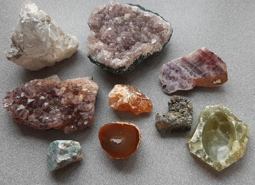 Sammlung mineralien steine - sammlung,