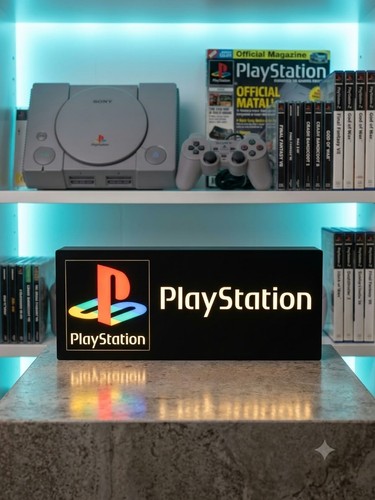 Playstation led lightbox - lightbox, lamp