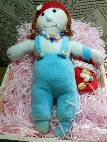 Stoffpuppe handarbeit emma - handarbeit,