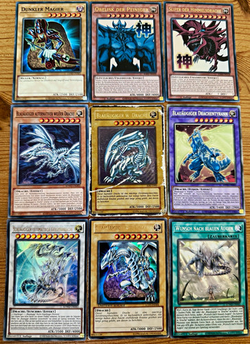 Yugioh karten lot 9x - yugioh,