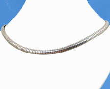 Flexibles silber halsband - flexibles,