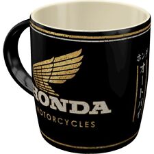 Honda Motorrad Gold Coffee Kaffeetasse Becher Souvenir Tasse 330 ml.