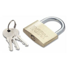 Cimco Bügelschloss Messing 170252 (Hangschloss Hängeschloss Vorhangschloss)