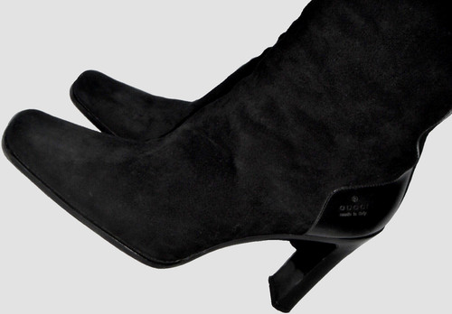 Gucci wildleder stiefel - 🚭,