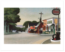 Portrait of Orleans  (1950) - Edward Hopper 28x36 Kunstdruck Poster Plakat Bild