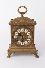 Messing Tischuhr Franz Hermle