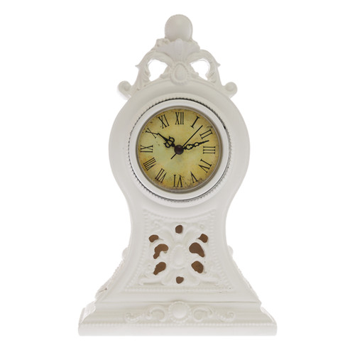 Standuhr tinka quarz weiß - -,