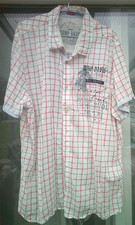 Oberhemd, Kurzarm, von Camp David, Baumwolle, kariert, XXL