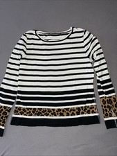 Marc Cain N4 38 Pullover Langarmshirt Leo Gestreift