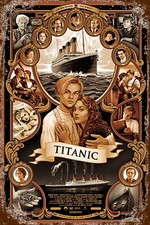 Retro Blechschild TITANIC 30 x