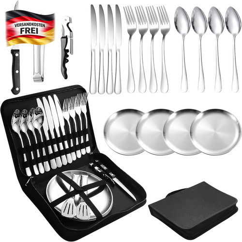 Campingbesteck set für - set, 4