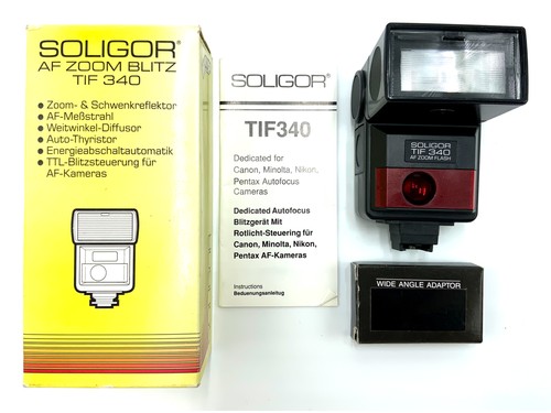 Soligor tif 340 blitzgerät - soligor,