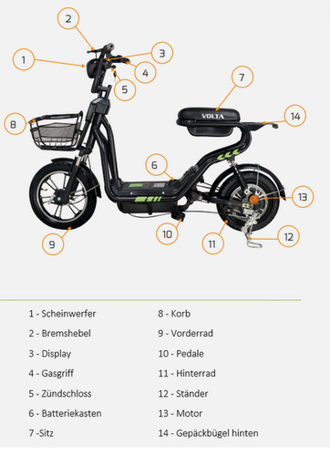 Vsm scooter mit zulassung - e-scooter,