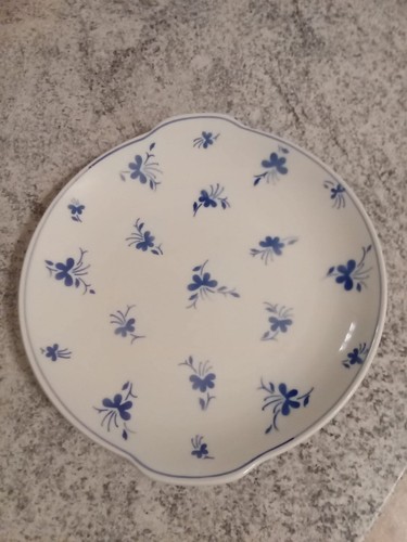 Pizzateller mit blauen - pizzateller,
